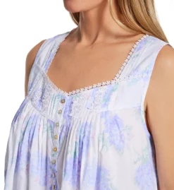 Eileen West 100% Cotton Woven Lawn Sleeveless Nightgown 5225091 -Simone Perele Bikinis Shop eileen west eilw01 5225091 cs2