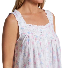 Eileen West 100% Cotton Woven Lawn Sleeveless Short Chemise 5325094 -Simone Perele Bikinis Shop eileen west eilw01 5325094 cs2