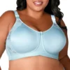 Elila Microfiber & Lace Molded Softcup Wireless Bra 1903