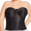 Elila Long Strapless Longline Underwire Bra 6421