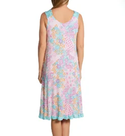 Ellen Tracy Paisley Sleeveless Midi Gown With Soft Bra 8225529 -Simone Perele Bikinis Shop ellen tracy elen01 8225529 bs