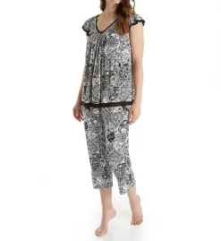 Ellen Tracy Yours To Love Cropped Sleep Pant 8715331 -Simone Perele Bikinis Shop ellen tracy elen01 8715331 cs3