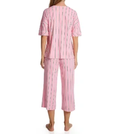 Ellen Tracy Boxy Button Front Kimono PJ Set 8725574 -Simone Perele Bikinis Shop ellen tracy elen01 8725574 bs