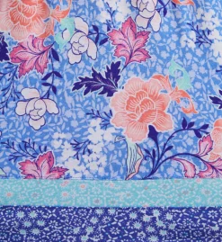 Ellen Tracy Peri Floral Sleeveless Cropped Pant PJ Set 8725581 -Simone Perele Bikinis Shop ellen tracy elen01 8725581 cs1