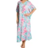 Ellen Tracy Leaf Long Caftan 8925532