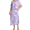 Ellen Tracy Printed Long Caftan 8925534
