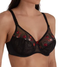Empreinte Ashley Embroidered Underwire Full Cup Bra 07183