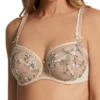 Empreinte Lauren Embroidered Low Neck Underwire Bra 08218