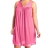 Exquisite Form Coloratura Sleeveless Short Nightgown 30107