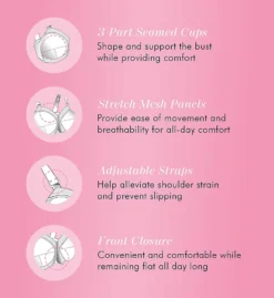 Exquisite Form Front Close Classic Support Bra 5100530 -Simone Perele Bikinis Shop exquisite form exqf01 5100530 cs6