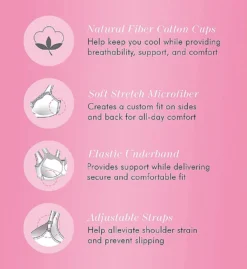 Exquisite Form Cotton Wireless Bra 5100535 -Simone Perele Bikinis Shop exquisite form exqf01 5100535 cs4