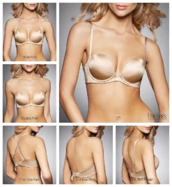 Fine Lines Low Cut Strapless Convertible Bra RL030A -Simone Perele Bikinis Shop fine lines flin01 rl030a cs4
