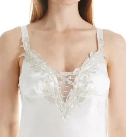 Flora Nikrooz Stella Charmeuse Long Gown With Foam Cup T80235 -Simone Perele Bikinis Shop flora nikrooz flor01 t80235 cs1