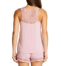 Flora Nikrooz Frances Knit Camishort Set With Lace T80947 -Simone Perele Bikinis Shop flora nikrooz flor01 t80947 bs