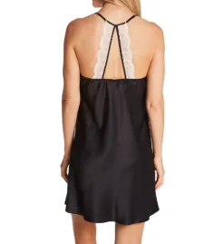 Flora Nikrooz Kit Matte Charmeuse Chemise With Lace T90484 -Simone Perele Bikinis Shop flora nikrooz flor01 t90484 bs