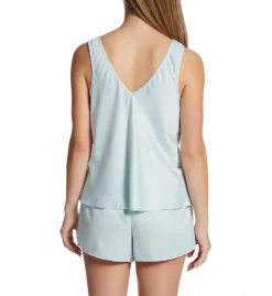 Flora Nikrooz Claudine Matte Charmeuse Short Set With Lace T90717 -Simone Perele Bikinis Shop flora nikrooz flor01 t90717 bs