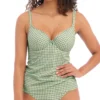 Freya Check In Underwire Plunge Tankini Swim Top AS1956