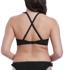 Freya Bohemia Underwire Ruffle Plunge Swim Top AS2972 -Simone Perele Bikinis Shop freya fre001 as2972 cs1