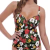 Freya Tiki Bar Underwire Plunge Tankini Swim Top AS6803