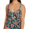 Freya Wild Daisy Underwire Plunge Tankini Swim Top AS7035