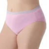 Fruit Of The Loom Fit For Me Plus Heather Hi-Cut Panties - 6 Pack 6DHCH1P