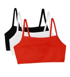 Fruit Of The Loom Spaghetti Strap Short Bra - 3 Pack 9036 -Simone Perele Bikinis Shop fruit of the loom fotl01 9036 cs2