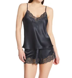 GINIA Silk Sleep Short With Lace GPM101 -Simone Perele Bikinis Shop ginia gin01 gpm101 cs2