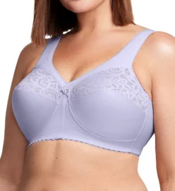 Glamorise Magic Lift Cotton Full Figure Wireless Support Bra 1001