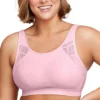 Glamorise No Sweat Mesh Ventilated Wire Free Sports Bra 1068