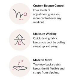 Glamorise Double Layer Custom Control High Impact Sports Bra 1166 -Simone Perele Bikinis Shop glamorise glam01 1166 cs4