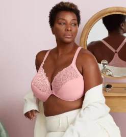 Glamorise Wonderwire Front Closure T-Back Bra 1246 -Simone Perele Bikinis Shop glamorise glam01 1246 cs6