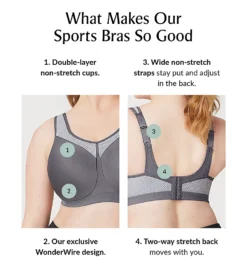 Glamorise Underwire High Impact Sports Bra 9066 -Simone Perele Bikinis Shop glamorise glam01 9066 cs2