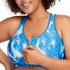 Glamorise Zip Up Front Close Sports Bra 9266