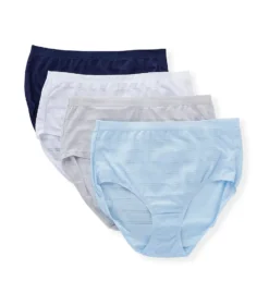 Hanes Ultimate ComfortFlex Fit Brief Panty - 4 Pack 40CFF4 -Simone Perele Bikinis Shop hanes hane01 40cff4 cs2