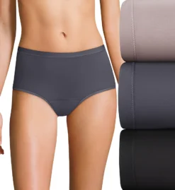 Hanes Comfort Period Light Brief Panty - 3 Pack 40FDL3 -Simone Perele Bikinis Shop hanes hane01 40fdl3 cs5