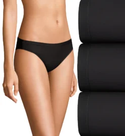 Hanes Comfort Period Light Bikini Period Panty - 3 Pack 42FDL3 -Simone Perele Bikinis Shop hanes hane01 42fdl3 cs5