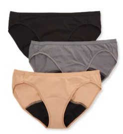 Hanes Comfort Period Moderate Bikini Panty 42FDM3 -Simone Perele Bikinis Shop hanes hane01 42fdm3 cs2