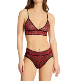 Hanky Panky Pattern Adjustable Stretch Lace Bralette 113PTN -Simone Perele Bikinis Shop hanky panky hnk001 113ptn cs1