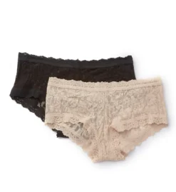 Hanky Panky Signature Lace Boyshort Panties - 2 Pack 4812PK -Simone Perele Bikinis Shop hanky panky hnk001 4812pk cs2