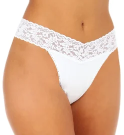 Hanky Panky Supima Cotton Original Rise Thong - 3 Pack 8918013 -Simone Perele Bikinis Shop hanky panky hnk001 8918013 cs1