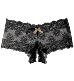 Hanky Panky After Midnight Peek-A-Boo Crotchless Brief Panty 972701