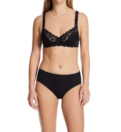 Hanro Luxury Moments New Underwire Bra 71467 -Simone Perele Bikinis Shop hanro han001 71467 cs1