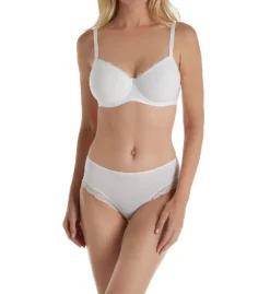 Hanro Cotton Lace Spacer T-Shirt Underwire Bra 72433 -Simone Perele Bikinis Shop hanro han001 72433 cs5