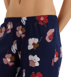 Hanro 100% Cotton Ami Print Knit Sleep Pants 76488 -Simone Perele Bikinis Shop hanro han001 76488 cs1