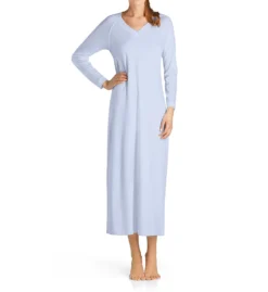 Hanro Pure Essence Long Sleeve Long Gown 77947