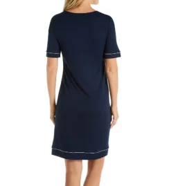 Hanro Natural Comfort Short Sleeve Gown 77963 -Simone Perele Bikinis Shop hanro han001 77963 bs