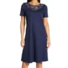 Hanro Felice Short Sleeve Sleep Gown 77979