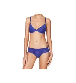 Heidi Klum Intimates Nightshade Fling Contour Plunge Bra H22-1514 -Simone Perele Bikinis Shop heidi klum intimates hk01 h22 1514 cs2