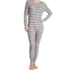 Honeydew Overslept Variegated Rib Onesie 31545