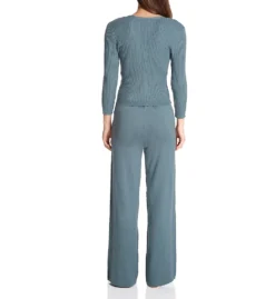 Honeydew Stay Inside LS Rib Knit Lounge Set 94986 -Simone Perele Bikinis Shop honeydew hndw01 94986 bs